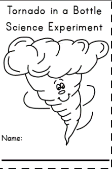 Tornado in a Bottle itsy bitsy book