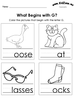 Beginning consonant practice worksheet