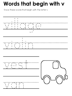 Beginning consonant practice worksheet