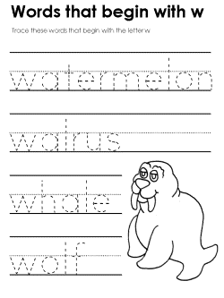 Beginning consonant practice worksheet